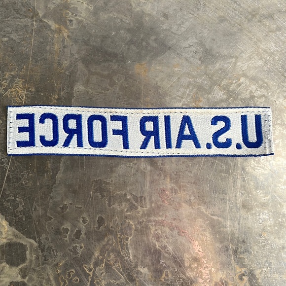 U.S. AIR FORCE blue tape patch - Picture 10 of 10